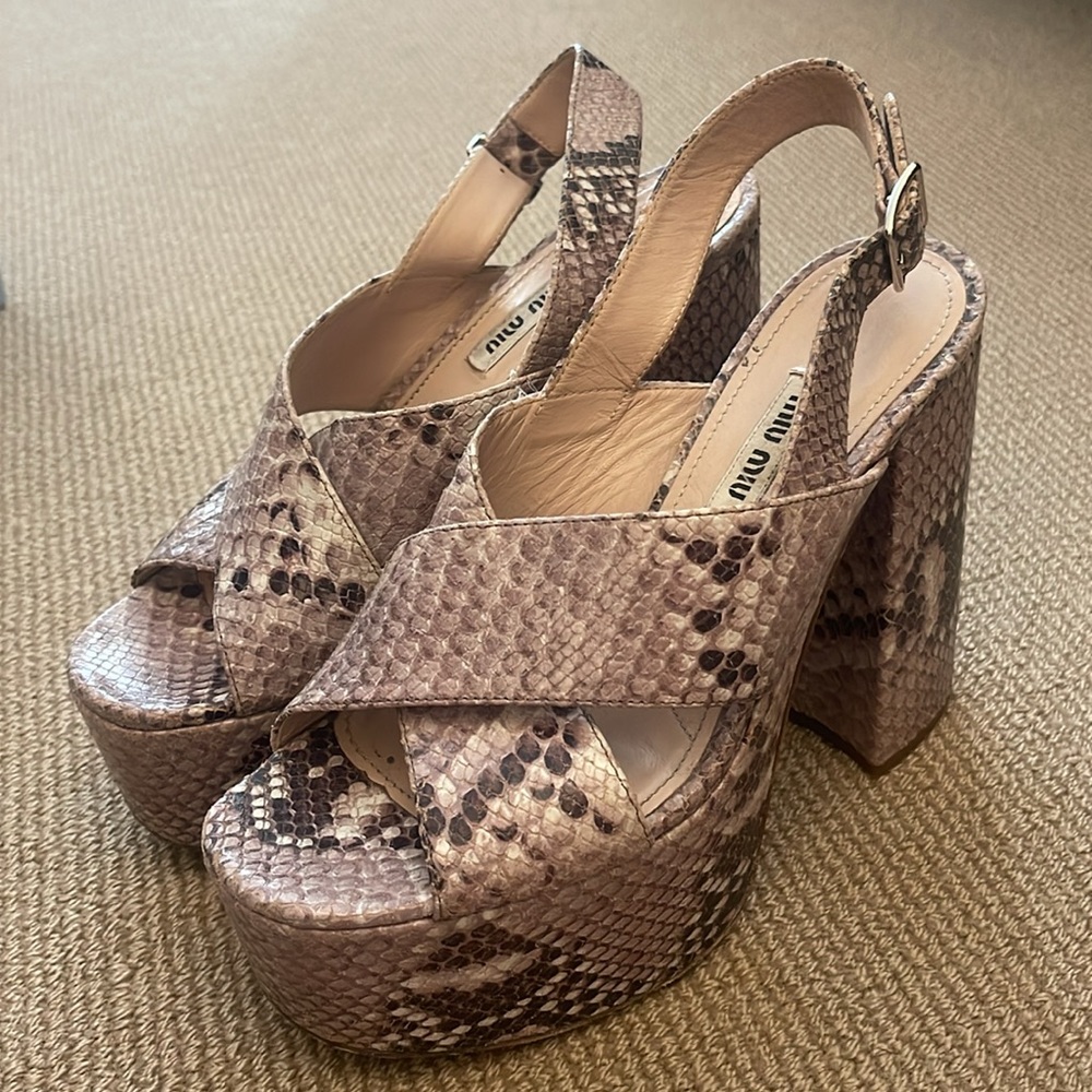 Miu Miu heels